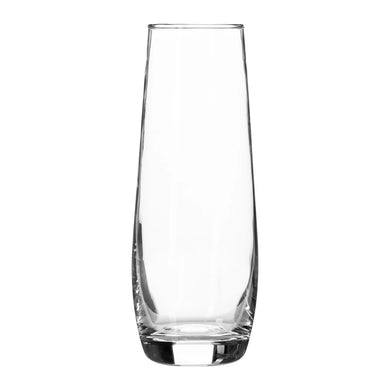 Stemless Champagne Glass Flute 230ml Hire