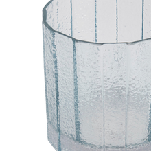 Load image into Gallery viewer, Ripple Glass Vase Hire