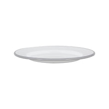 Load image into Gallery viewer, White Enamel Dinner Plate Tableware 25.5cm Hire