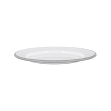 Load image into Gallery viewer, White Enamel Side Plate Tableware 20cm Hire