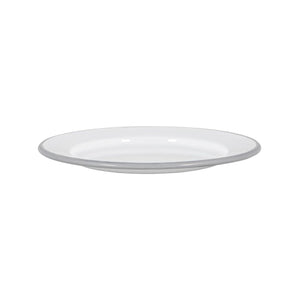 White Enamel Side Plate Tableware 20cm Hire